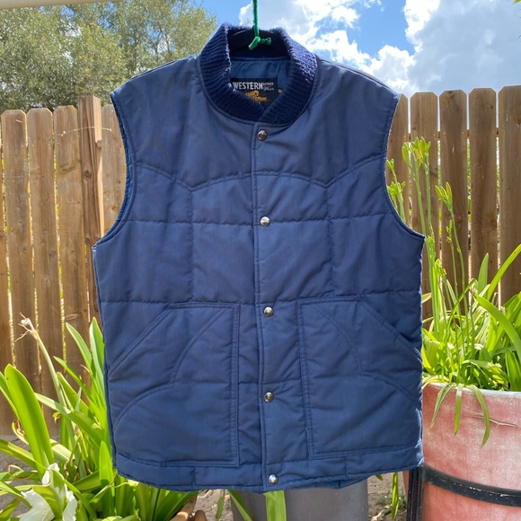 Vintage Sears Western Outdoor Wear Vest 